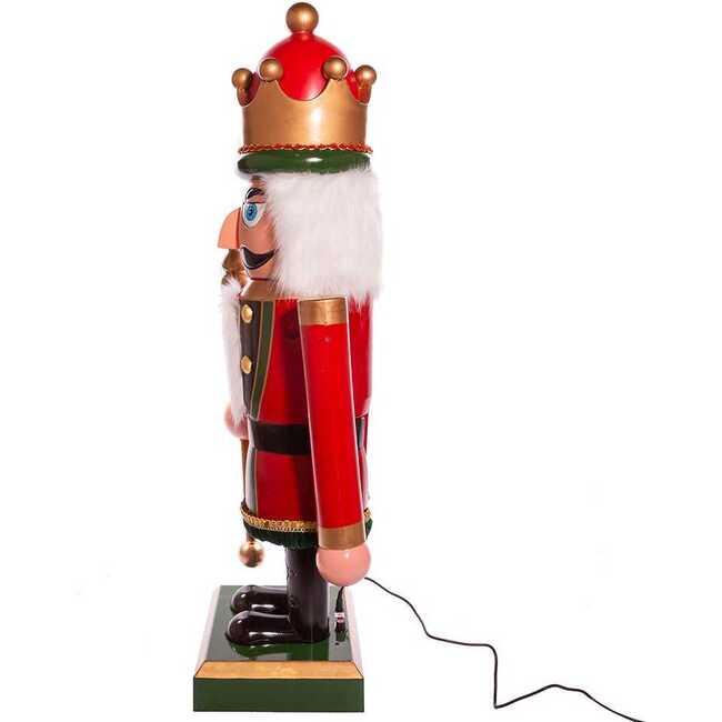 43-Inch Lighted Musical Collapsible Nutcracker - Nutcrackers - 5