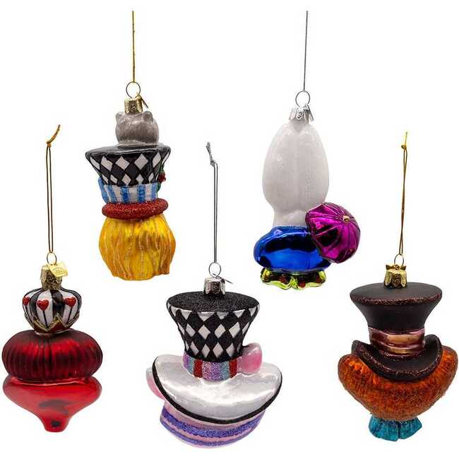 4.5-5-Inch Noble Gems Glass Alice Characters Ornaments - Ornaments - 4