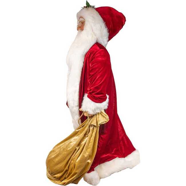 40-Inch Jacqueline Kent Traditional Santa With Bag - Other Accents - 4