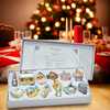 3-4.375-Inch Noble Gems Newlywed's Glass Tree Box, Set of 12 - Ornaments - 6