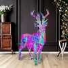35.4-Inch Pre-Lit 500 Cool White LED Multifunction Holographic Reindeer - Other Accents - 3