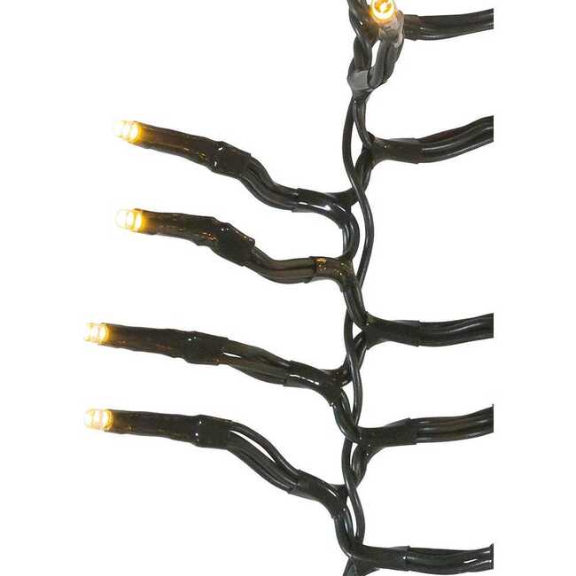3000-Light 98-Foot Cluster Garland with Warm White LED Lights - Other Accents - 5
