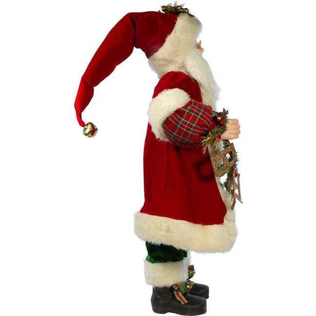 36-Inch Kringle Klaus with "Believe" Garland - Other Accents - 4