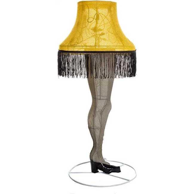 28-Inch Leg Lamp 3D Tinsel Lighted Lawn Décor - Other Accents - 3