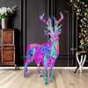 35.4-Inch Pre-Lit 500 Cool White LED Multifunction Holographic Reindeer - Other Accents - 4