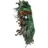 24-Inch Unlit Copper and Silver Balls Green Wreath - Wreaths - 3