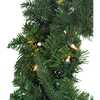30-Inch Pre-Lit Clear Jackson Pine Wreath - Wreaths - 4