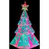 25.5-Inch Pre-Lit Multifunction RGB Smart Holographic Christmas Tree - Other Accents - 4