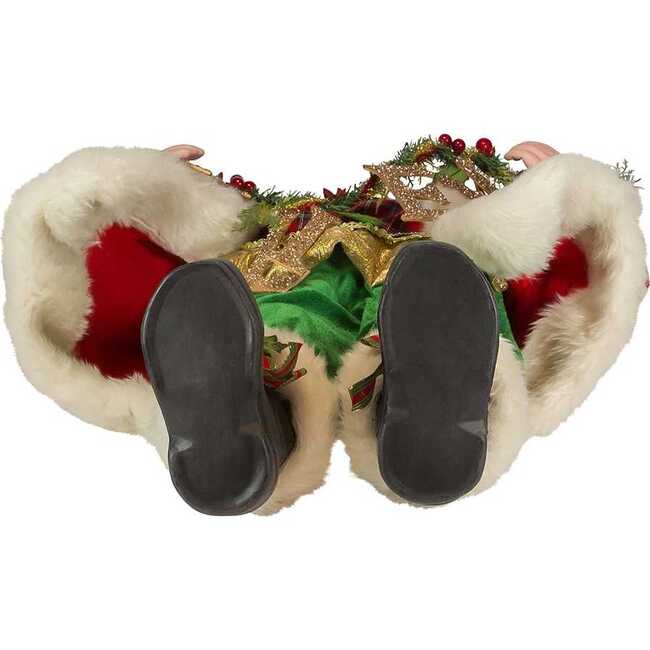 36-Inch Kringle Klaus with "Believe" Garland - Other Accents - 6