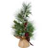 24-Inch Berries and Plaid Ribbon Green Tree - Other Accents - 2