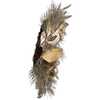 24-Inch Silver and Gold Champagne Rattan Wreath - Wreaths - 3