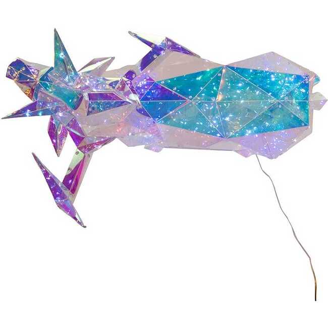 35.4-Inch Pre-Lit 500 Cool White LED Multifunction Holographic Reindeer - Other Accents - 7