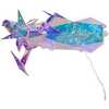 35.4-Inch Pre-Lit 500 Cool White LED Multifunction Holographic Reindeer - Other Accents - 7