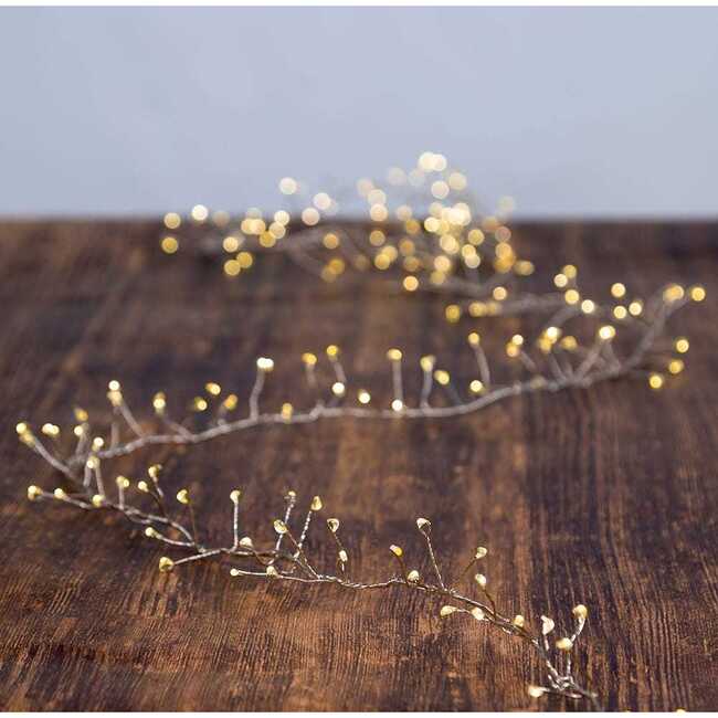 24-Foot 720-Light Warm White Twinkle LED Fairy Cluster Garland - Other Accents - 2