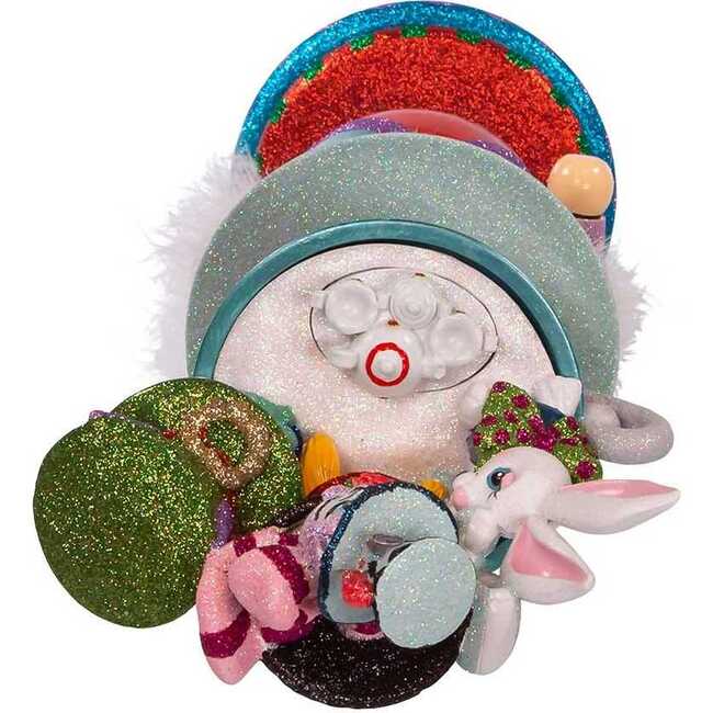24-Inch Alice Teacup Party Hat Nutcracker - Nutcrackers - 5