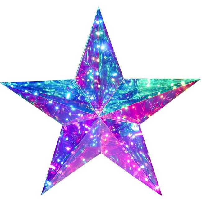 22-Inch Pre-Lit RGB Smart Holographic Star