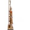 23.6-Inch Battery-Operated Light Up Wooden Christmas Tree with Village Scene - Other Accents - 3