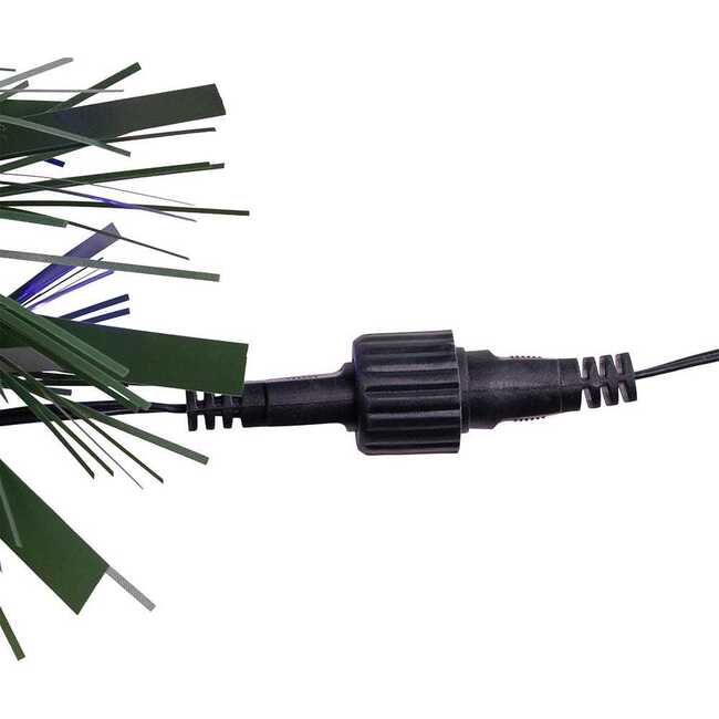 24-Foot Pre-lit Green Pathway Garland with Stakes - Garlands - 4