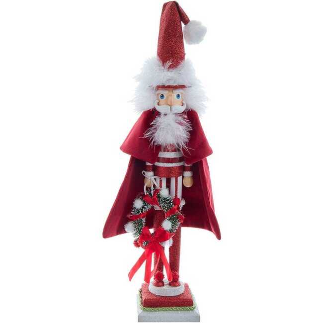 20-Inch Hollywood Red Skinny Nutcracker with Wreath