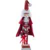20-Inch Hollywood Red Skinny Nutcracker with Wreath - Nutcrackers - 1 - thumbnail