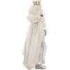 21-Inch Silver, White and Lavender Blue Standing Santa - Other Accents - 2