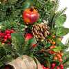 22-Inch Battery-Operated Prelit Decorated Wall Tree with Berries and Pomegranate - Other Accents - 2