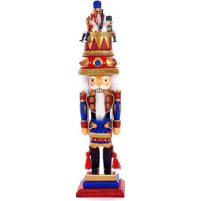 20-Inch Hollywood Music Box Hat Nutcracker