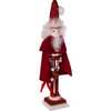 20-Inch Hollywood Red Skinny Nutcracker with Wreath - Nutcrackers - 2
