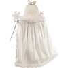 21-Inch Silver, White and Lavender Blue Standing Santa - Other Accents - 3