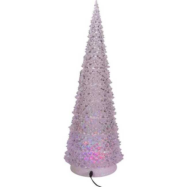 22-Inch Acrylic LED Tree with Projector - Other Accents - 4