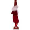 20-Inch Hollywood Red Skinny Nutcracker with Wreath - Nutcrackers - 3