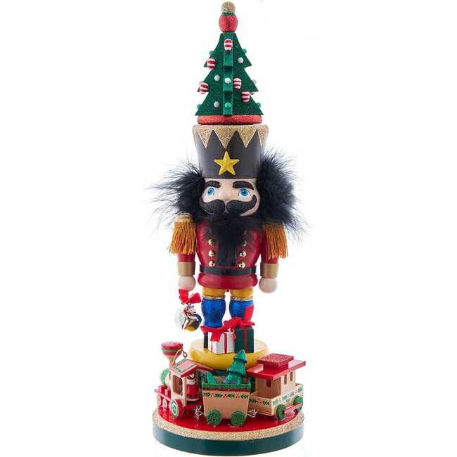 18.5-Inch Hollywood Nutcrackers with Train Nutcracker