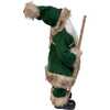 18.5-Inch Kringles Winter Green Santa with cane and lamp decoration - Other Accents - 2