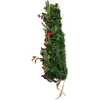 22-Inch Battery-Operated Prelit Decorated Wall Tree with Berries and Pomegranate - Other Accents - 5