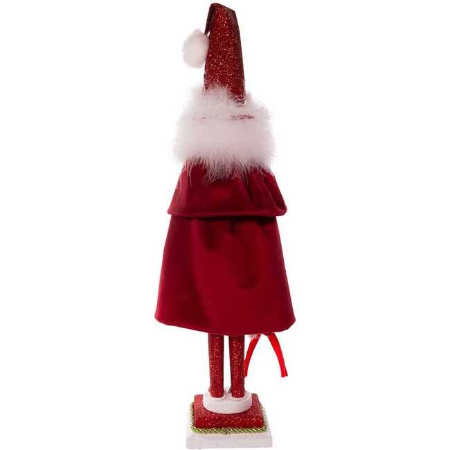 20-Inch Hollywood Red Skinny Nutcracker with Wreath - Nutcrackers - 4