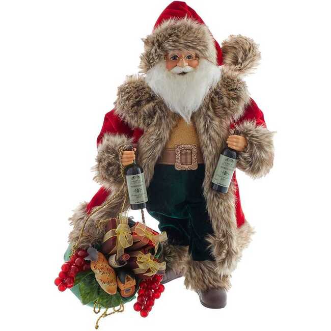 18" Kringles Vineyard Santa