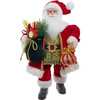 18" Kringles Red Velvet Santa with Bag - Other Accents - 1 - thumbnail