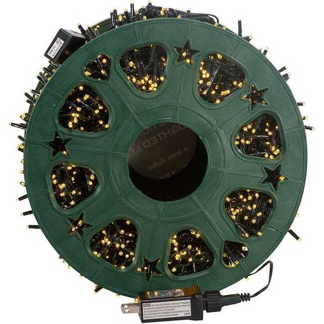 1800-Light 148-Foot Warm White LED Rice Light Set - Other Accents - 2