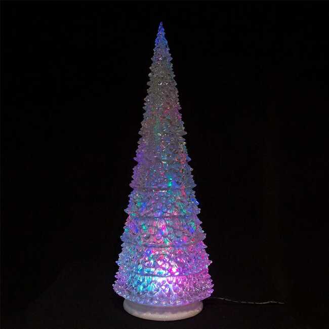 22-Inch Acrylic LED Tree with Projector - Other Accents - 7