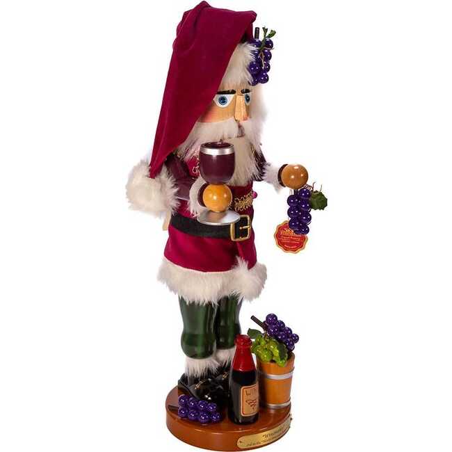 18.25-Inch Steinbach Winemaker Santa Nutcracker - Nutcrackers - 2