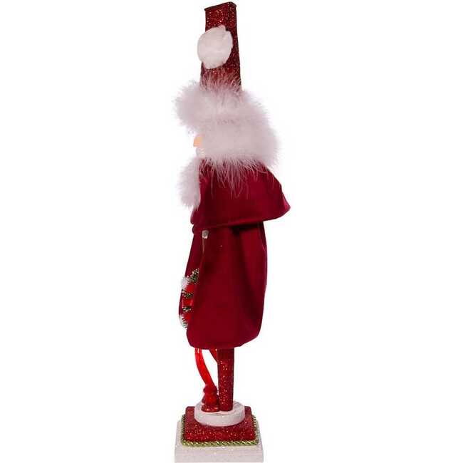 20-Inch Hollywood Red Skinny Nutcracker with Wreath - Nutcrackers - 5