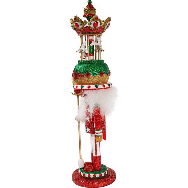 18-Inch Carousel Hat Musical Nutcracker - Nutcrackers - 4