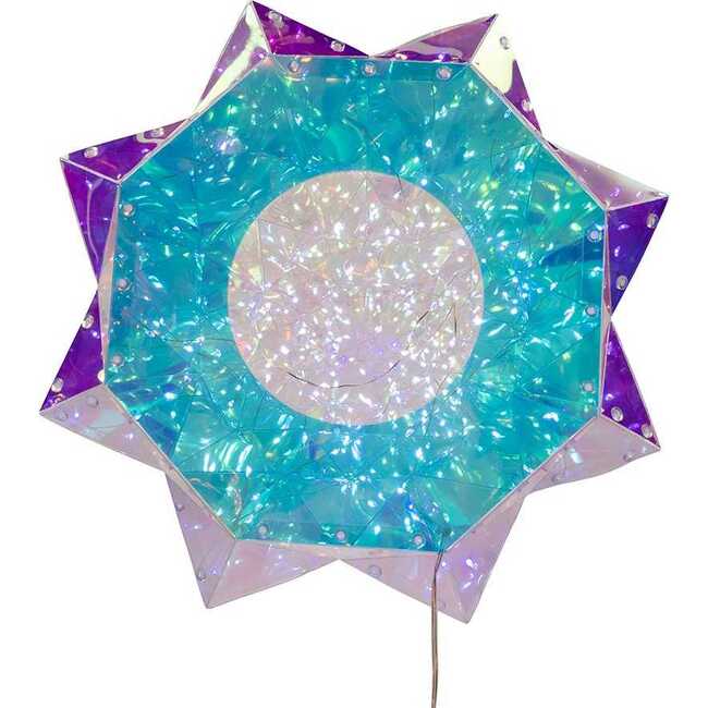 20-Inch Pre-Lit Multifunction 200 Cool White Fairy LED Holographic Christmas Tree - Other Accents - 7