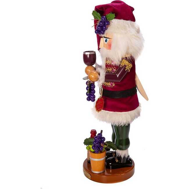 18.25-Inch Steinbach Winemaker Santa Nutcracker - Nutcrackers - 3