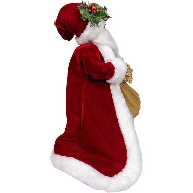 17-Inch Jacqueline Kent Traditional Red Santa with Bag - Other Accents - 2