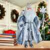 21-Inch Silver, White and Lavender Blue Standing Santa - Other Accents - 7