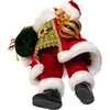 18" Kringles Red Velvet Santa with Bag - Other Accents - 6 - thumbnail