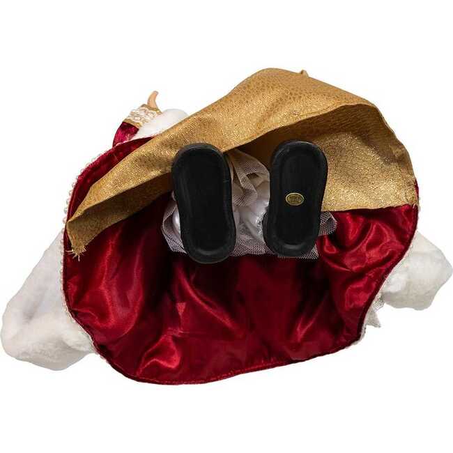 17-Inch Jacqueline Kent Red and Gold Mrs. Claus Figurine - Other Accents - 6