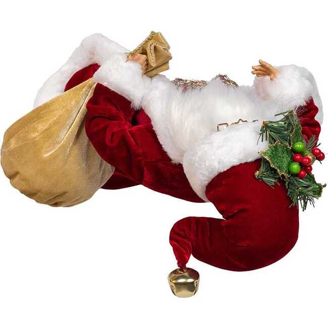 17-Inch Jacqueline Kent Traditional Red Santa with Bag - Other Accents - 5