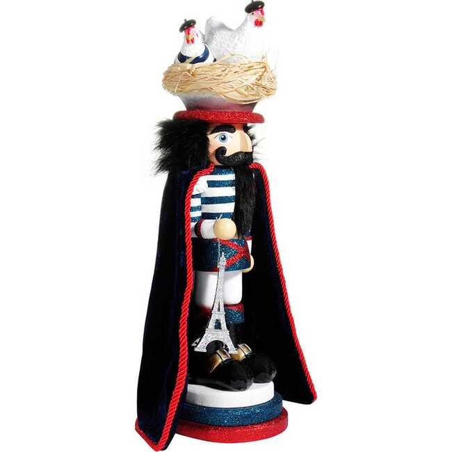 17.5-Inch Hollywood Three French Hens Nutcracker - Nutcrackers - 2